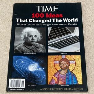 TIME “100 Ideas That Changed The World” Paperback Book-Special Edition Reissue